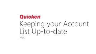 delete old addresses in quicken for mac